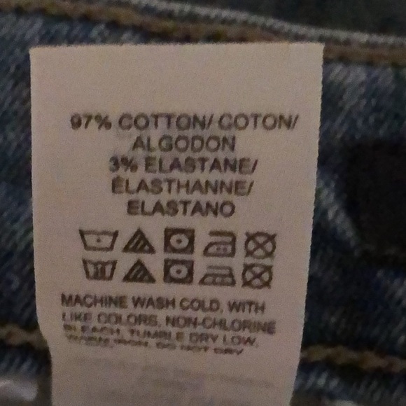 Lucky brand distressed cut off denim jean shorts size 6/28 - Picture 8 of 8